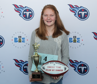 Scripps National Spelling Bee regional partner Tennessee Titans speller