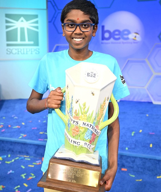 2024 Scripps National Spelling Bee Champion Bruhat Soma